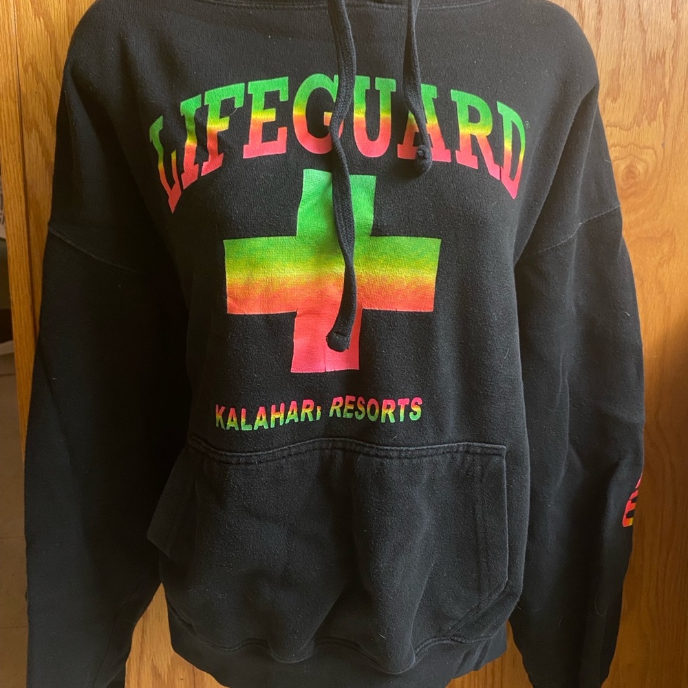 Wisconsin Dells Kalahari Lifeguard Hoodie